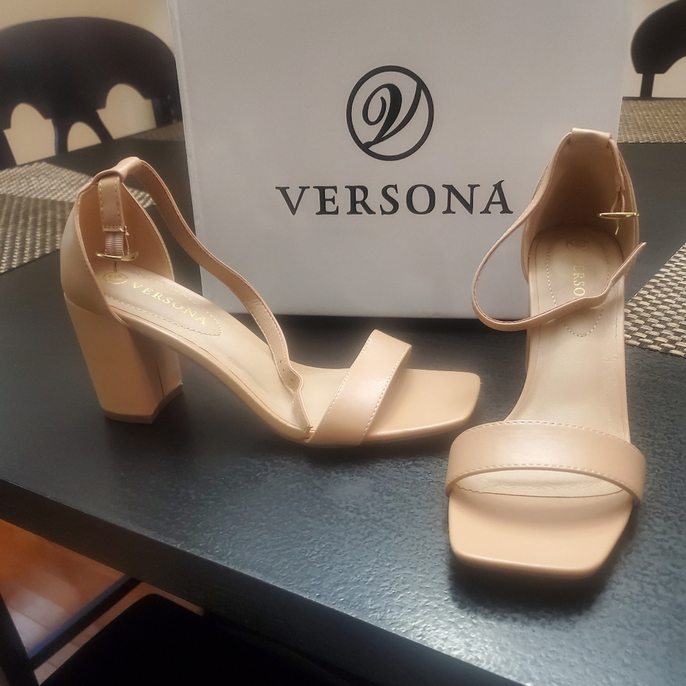 Nude high heel shoes!